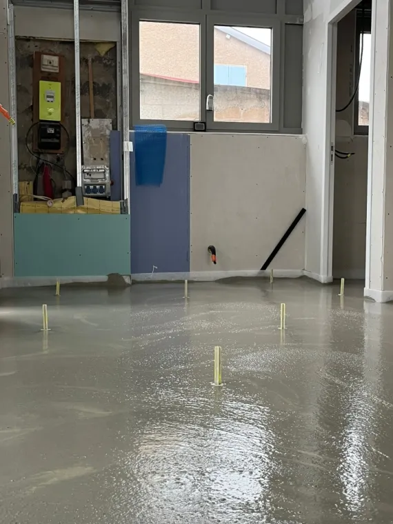 Réhabilitation à Salles Arbuissonnas (69) , Villefranche-sur-Saône, TECH'SOLS – Les Chapes Beaujolaises