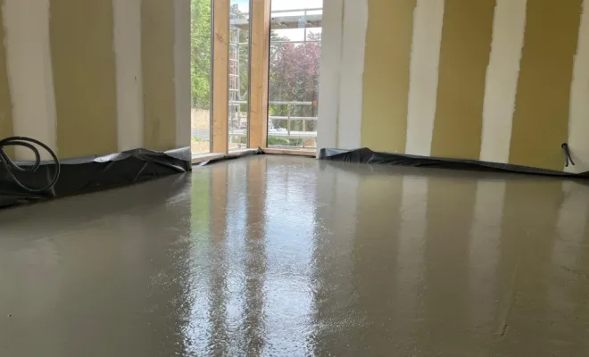 Chape fluide ciment à Jassans (01), Villefranche-sur-Saône, TECH'SOLS – Les Chapes Beaujolaises