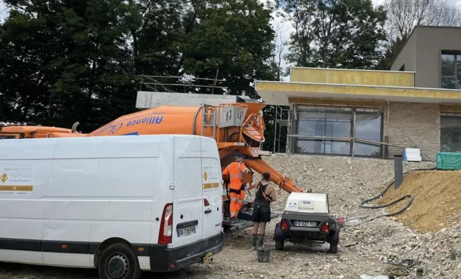 Isolation de sols et chape liquide à Peronnas, Villefranche-sur-Saône, TECH'SOLS – Les Chapes Beaujolaises
